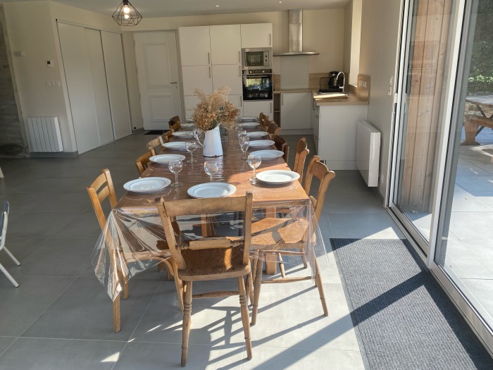 Table et cuisine paysage